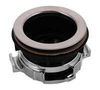 CONGARTENO Flangia Scarico Tritarifiuti in Acciaio con Controdado di Bloccaggio e Paraspruzzi Accessorio Compatibile per Smaltimento Rifiuti Cucina Protezione Splash per Lavello Stabile e