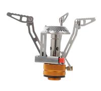 CONGARTENO Fornellino Portatile in Mini Bruciatore Antivento con Accensione Elettronica Integrato per Escursionismo e Picnic Outdoor
