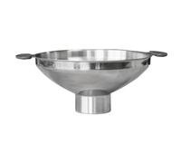 CONGARTENO Imbuto da Cucina in Acciaio Multifunzionale con Doppia Maniglia Diametro per Trasferimento Olio Liquidi e Antigoccia e Facile da Usare e Ristorante