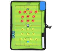 CONGARTENO Lavagna Magnetica per Allenamento Calcio 42X28 CM in PU PVC, Portatile Pennarello e Gomma, Tabellone Cancellabile a Secco per Pianificazione Tattica e Partite Sportive