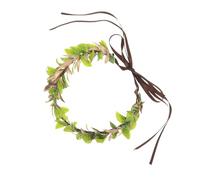 CONGARTENO Leaf Crown Headband Unisex Cosplay Floral Wreath With Intricate Heart Design For Elf And Woodland Costume Accessories
