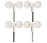 CONGARTENO Meccanismo Carillon a Carica Manuale con Manopola a Farfalla in Metallo Set 4 Pezzi con Chiavi di Carica e Movimento Musicale a 8 Toni Accessori per Riparazione Carillon Fai da