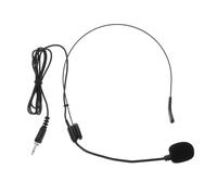 CONGARTENO Microfono Cuffia Cablatocon Capsule a Vite Condensatore Professionale Sensibile con Braccio e Design Leggero per Registrazioni e Streaming