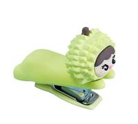 CONGARTENO Mini Cucitrice Manuale a Forma di Cartone Animato Durian Portatile e Compatta in Plastica Cucitrice da Scrivania per Ufficio e Scuola Strumento Creativo per e Ragazze