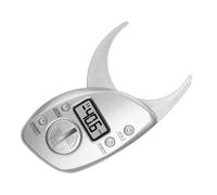 CONGARTENO Misuratore Digitale Portatile in Argento Spessore Grasso Corporeo Preciso e Resistente Accessorio Fitness Compatto per Monitoraggio Corpo e Controllo Peso