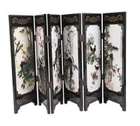 CONGARTENO Modelli Schermo Decorativo Mini Schermo Da Ornamentale Per Interni Realizzato in Materiale Diversi Sui Due Lati Come Accessorio e Regalo Aziendale