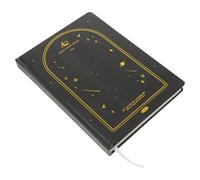 CONGARTENO Notebook Rigido Leggero con Segnalibro Agenda Settimanale Fashion per Scuola e Ufficio Diario Creativo con Copertina Bronzata Quaderno Puntinato per Appunti e Pianificazione