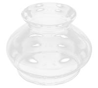 CONGARTENO Paralume Decorativo in Vetro Trasparente per Lampada a Burro e Lampada a Olio, Copertura Resistente al Calore, per Casa e Luoghi di Culto