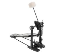 CONGARTENO Pedale con Chiave per di in Lega e Jazz Alluminio Nero Batteria Resistenza con Design Antiscivolo Alta All'usura, Accessorio Professionale per Grancassa Acustica per Tamburo