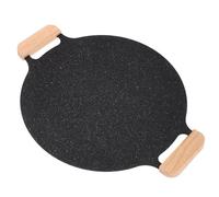 CONGARTENO Piastra per Grigliate Portatile Pietra Antiaderente da per Bbq Adatta per Carne Verdure e Pizza