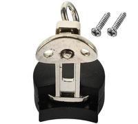 CONGARTENO Pollice Cuscinetto e Acciaio in Inossidabile Clarinetto per Supporto Gomma Nero, Installazione Semplice Finitura per Suonare