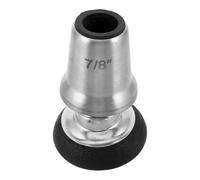 CONGARTENO Punta Rotante per Stampelle 7/8" in Gomma e Acciaio Inox, Punta Antiscivolo Multidirezionale con Ghiera Regolabile per Bastoni da Passeggio, Accessori Medici per Supporto Stabile