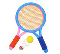 CONGARTENO Racchette Badminton per Manico Antiscivolo e Rete Flessibile Kit Sportivo Portatile per Facile Usare e Conservare per Allenamento e Gioco Allaperto Colore Casuale Colore Casuale