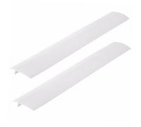 CONGARTENO Riempitivo per Fessure Cucina in Silicone Bianco 2 Pezzi Resistente al Calore Anti Impronte per Piano Cottura e Fornelli Gas Protezione Moderno