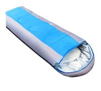 CONGARTENO Sacco Pelo da Campeggio Leggero e Confortevole Sacco Imbottito Singolo per Adulti Riscaldante e Pieghevole con Cerniera Liscia per Escursionismo e Outdoor