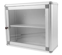 CONGARTENO Scatola Contenitore per Medicinali da Parete in Metallo, Mobiletto Sospeso per Stoccaggio Farmaci e Forniture Mediche, Soluzione Salvaspazio per Emergenze Domestiche e Ambienti