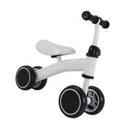 CONGARTENO Scooter per Bianco Senza Pedali Gioco Educativo per Apprendere Camminare Bicicletta per Età Prescolare Struttura Robusta e Antiribaltamento per Interni ed Esterni