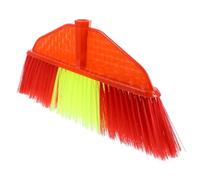 CONGARTENO Scopa a Spinta per Esterni Setole Morbide, Testa di Scopa in Plastica Leggera, per Rimuovere Peli di Animali Domestici da Tappeti e Pulizia di Cortili, Vialetti e Garage