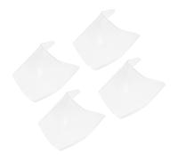 CONGARTENO Set 2 Paia Forme per Scarpe Trasparenti in PP Antirughe Modellatori per Scarpe da Trekking Mocassini e Sportive Protezione Pieghe per Uomo e Donna Accessori per