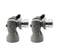 CONGARTENO Set 2 Pezzi Staffa per Treppiede in Lega di Alluminio Livella Rotante e Adattatore Supporto Regolabile per Treppiedi Livellati Accessorio per Misuratore di Livello a