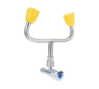 CONGARTENO Stazione Lavaocchi da Incasso in Acciaio Inossidabile 304 Unità di Lavaggio Oculare di Emergenza per Lavello Attivazione Rapida e Nessun Impianto Idraulico Separato