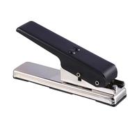 CONGARTENO Strumento Perforatore Plettri Chitarra Grande Nero Argento Puncher Facile da Usare Accessorio DIY per Creazione Plettri Regalo Pratico per Amanti della Chitarra