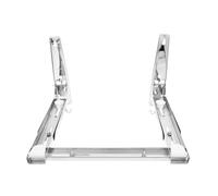 CONGARTENO Supporto da Parete in Acciaio Resistente per Microonde Regolabile e Pieghevole con Capacità Staffa Salvaspazio per Cucina Contemporanea