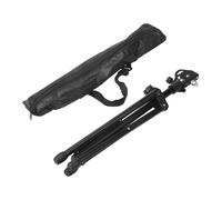 CONGARTENO Supporto per Dumb Drum con Treppiede Portatile Rack Resistente in Gomma Leggera Doppia Faccia Completo con Custodia per Batteristi e Appassionati di Strumenti Musicali