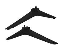 CONGARTENO Supporto TV Sostitutivo con Gambe Antiscivolo in ABS per Base TV da Tavolo, Kit di Montaggio con Viti, Compatibile con Schermi Piatti da 50-55 Pollici, Installazione Rapida e