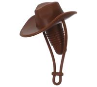 CONGARTENO Tappo per Bottiglia in Silicone Mini Cappello da Cowboy Riutilizzabile 16-25 MM Decorazioni Feste Western Bomboniere a Tema Cowboy