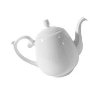 CONGARTENO Teiera in Ceramica Europea Grande Capacità Resistente al Calore con Manico Ergonomico per Casa per Tè Raffinato e Uso Quotidiano