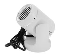 CONGARTENO Termoventilatore per Auto 24V Riscaldatore e Sbrinatore Parabrezza Portatile Flusso D’Aria Regolabile e Rotazione 360° Riscaldamento e Raffreddamento per Interni Veicoli in