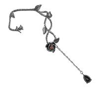 CONGARTENO Vine Ear Cuff Clip Earrings For Women Vintage Wrap Around Full Ear Cuff With Adjustable Tassel Design Chic Non Piercing Jewelry