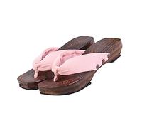 CONGARTENO Zoccoli Estivi Da Donna Creativi Suola in Legno Pantofole Zoccoli Scarpe Da Camminare Confortevoli e Traspiranti Design Fondo Piatto Antiscivolo