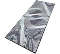 CONGCLI Corsia Moderna Tappetino 115 x 245 cm Antiscivolo - Lavabile - Morbido e Resistente Antimacchia Multiuso Tappetini da Cucina per Soggiorno Camera da Letto Corridoio, B