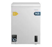 Congelatore Cecotec Bolero CoolMarket Chest 143P White E 143L Doppia Funzione Ultra Silenzioso