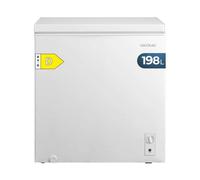 Congelatore Cecotec Bolero CoolMarket Chest 198M White D UltraContact Fast Freezing