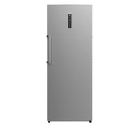 Cecotec Congelatore Verticale Bolero CoolMarket UF 380 Inox, 380 Litri, Motore Inverter Plus, Total No Frost, Display di Controllo, Convertibile in Frigorifero, Acciaio Inox