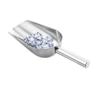 Congelatore per - Porzionatore per da bar | Paletta per cubetti di ghiaccio in acciaio inox - Pala multiuso per contenitori secchi, per bar, feste, matrimoni, animali domestici, cibo per