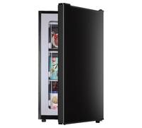 Congelatore Verticale Monoporta, 80L, Piccole Dimensioni, per Casa, Nero