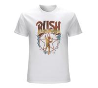 CONGRATULATE Rush Starman Colour Mens White T-Shirt XL