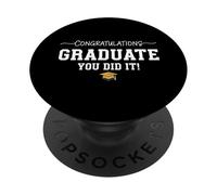 Congratulations Graduate You Did it Graduation Congrats PopSockets PopGrip Adesivo