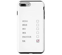 Congratulazioni Dr. - Da Miss Mrs Ms a Doctor Graduate Custodia per iPhone 7 Plus/8 Plus