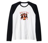 Congrega del falò delle streghe Maglia con Maniche Raglan
