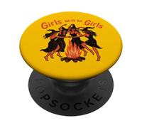 Congrega del falò delle streghe PopSockets PopGrip Adesivo