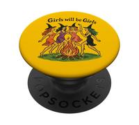 Congrega del falò delle streghe PopSockets PopGrip Adesivo