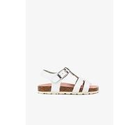 Conguitos - Sandali estivi per bambini, comodi (White/Tailla 25)