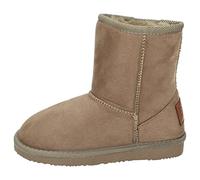 Conguitos Stivali Invernali, Mocassino Bambina, Taupe, 33 EU