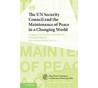 Congyan Cai Larissa The UN Security Council and the Maintenan (Copertina rigida)