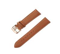 CongYi Cinturino in pelle di vitello blu reale verde rosa bianco 18 mm 20 mm 22 mm 24 mm cinturino accessori, 23mm, Agata